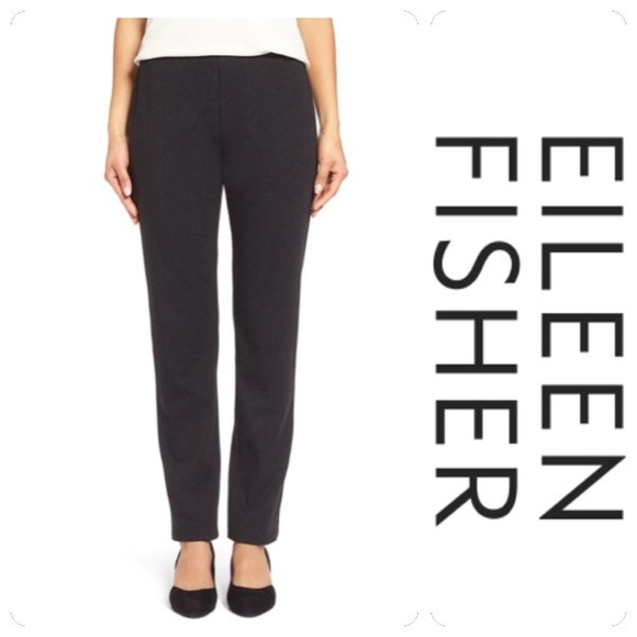 eileen fisher skinny ponte pants